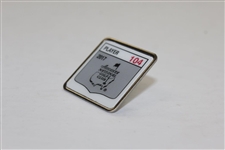 Charles Coody's 2017 Masters Tournament Contestant Badge #104
