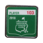 Charles Coodys 2018 Masters Tournament Contestant Badge #103