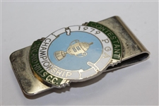 Charles Coody's 1979 PGA Championship at Oakland Hills Country Club Contestant Badge/Clip