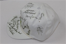 Masters Champions Multi-Signed Masters White Logo Hat - Charles Coody Collection JSA ALOA