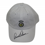 Arnold Palmer Signed 2004 Masters White Circle Logo Hat - Final Masters - Charles Coody Collection JSA ALOA