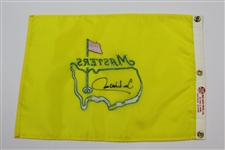 Ian Woosnam Signed Undated Masters Par-Aide Embroidered Flag - Charles Coody Collection JSA ALOA