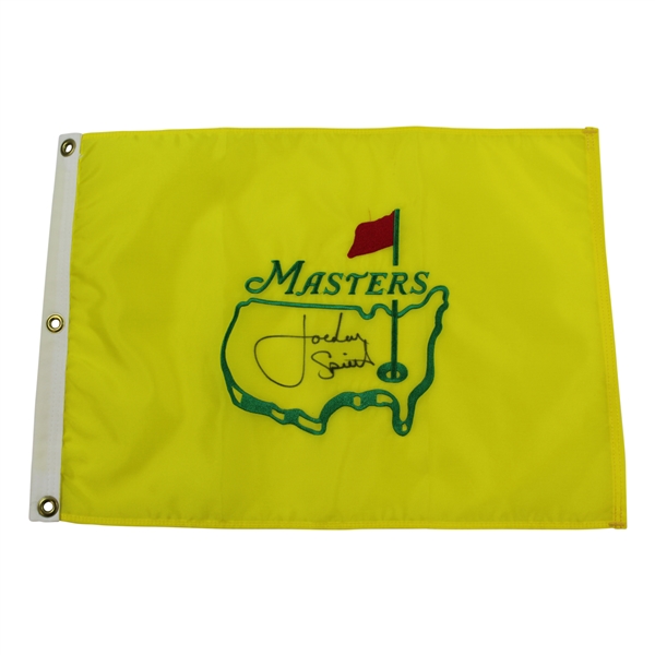 Jordan Spieth Signed Undated Masters Par-Aide Embroidered Flag - Charles Coody Collection JSA ALOA