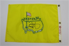 Jordan Spieth Signed Undated Masters Par-Aide Embroidered Flag - Charles Coody Collection JSA ALOA