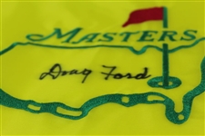 Doug Ford Signed Undated Masters Par-Aide Embroidered Flag - Charles Coody Collection JSA ALOA