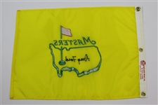 Doug Ford Signed Undated Masters Par-Aide Embroidered Flag - Charles Coody Collection JSA ALOA