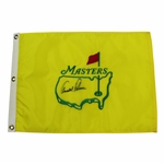 Arnold Palmer Signed Undated Masters Par-Aide Embroidered Flag - Charles Coody Collection JSA ALOA