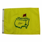 Jack Nicklaus Signed Undated Masters Par-Aide Embroidered Flag - Charles Coody Collection JSA ALOA