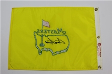 Sam Snead Signed Undated Masters Par-Aide Embroidered Flag - Charles Coody Collection JSA ALOA