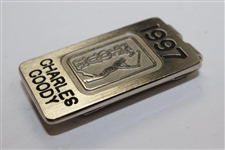 Charles Coody's Personal 1997 PGA Tour Money Clip/Badge