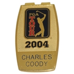 Charles Coodys Personal 2004 PGA Tour Money Clip/Badge