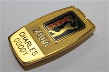 Charles Coody's Personal 2004 PGA Tour Money Clip/Badge