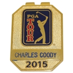 Charles Coodys Personal 2015 PGA Tour Money Clip/Badge