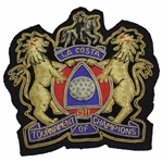 Charles Coodys 1971 La Costa Tournament of Champions Bullion Crest