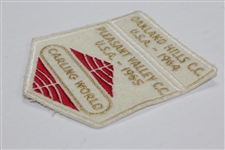 Charles Coody's Carling World Patch - Oakland Hills CC (1964) & Pleasant Valley CC (1965)