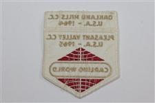 Charles Coody's Carling World Patch - Oakland Hills CC (1964) & Pleasant Valley CC (1965)