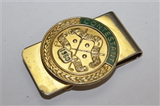 Charles Coody's 1960 Trans-Mississippi Golf Association Contestant Money Clip/Badge