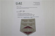 Charles Coody's Carling World Patch - Oakland Hills CC (1964) & Pleasant Valley CC (1965)