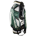 Greg Norman's Personal 2009 TaylorMade Season Opener Qantas Black/White/Green Full Size Golf Bag