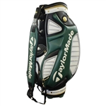 Greg Norman's Personal 2009 TaylorMade Season Opener Qantas Black/White/Green Full Size Golf Bag