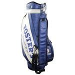Greg Norman's Personal Burton Qantas Foster's Australian Beer Blue & White Full Size Golf Bag with Flags