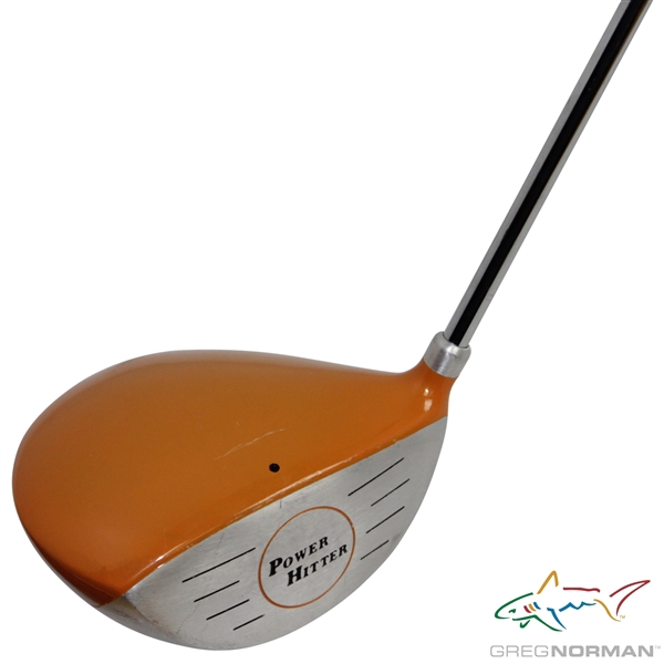 Greg Normans Personal Used Momentus Golf Power Hitter 460cc Hittable Weighted Driver - 310 Grams