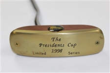 Greg Norman's Personal Used The President's Cup 1998 Limited Series  Putter with Head Cover