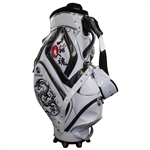 Greg Norman Signed Personal Artinn 'Greg Norman' Mission Hills Deluxe Full Size Golf Bag JSA ALOA