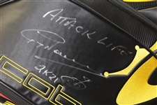 Greg Norman Signed Personal Cobra 'Greg Norman' KING F9 Full Size Golf Bag JSA ALOA