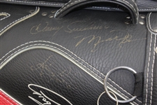 Michael Jordan, Larry Bird, & LT Signed Greg Norman's Personal KING Cobra S Full Size Golf Bag JSA ALOA