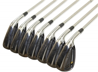 Greg Norman's Personal Used Set of TaylorMade TOUR RBladez Irons 3-9