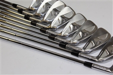 Greg Norman's Personal Used Set of TaylorMade Forged RAC Irons 2-PW
