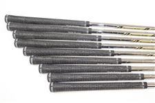 Greg Norman's Personal Used Set of TaylorMade Forged RAC Irons 2-PW