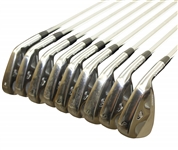 Greg Norman's Personal Used Set of TaylorMade Forged RAC Irons 2-PW