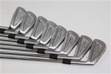 Greg Norman's Personal Used Set of Greg Norman Signature Forged Cobra Irons with Lead Tape 2-9