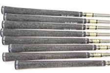 Greg Norman's Personal Used Set of Greg Norman Signature Forged Cobra Irons with Lead Tape 2-9