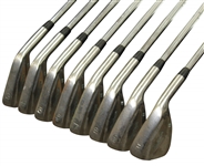 Greg Norman's Personal Used Set of MacGRegor GN Irons 3-PW