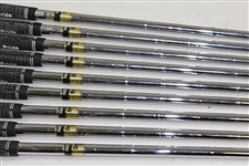 Greg Norman's Personal Used Set of MacGRegor MT Forged1025 Irons with Lead Tape 2-PW