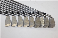 Greg Norman's Personal Used Set of MotoSpeed V-Foil GN Irons 2-PW