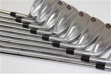 Greg Norman's Personal Used Set of MotoSpeed V-Foil GN Irons 2-PW
