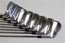 Greg Norman's Personal Used Set of Titleist Forged 670 Irons 2-PW