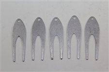 Charles Coody's Five 1969 Contestant Divot Tools - New Orleans Open, Sahara Inv, Doral Open, San Francisco Open, & Hawaiian Open