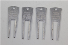 Charles Coody's Four 1968 Contestant Divot Tools - PGA Phoenix, PGA Los Angeles, PGA Williams San Diego, & PGA Milwaukee