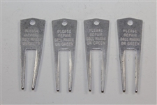 Charles Coody's Four 1968 Contestant Divot Tools - PGA Kaiser, PGA Thunderbird, PGA Philadelphia, & PGA New Orleans