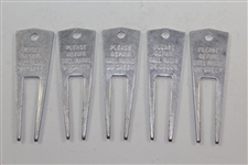 Charles Coody's Five 1968 Contestant Divot Tools - PGA Colonial, PGA Bing Crosby, PGA Cajun, PGA Westchester, & PGA Western