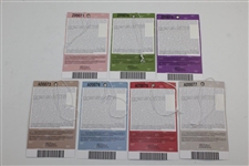 2013 Masters Tournament Full Daily Ticket Set - Monday-Sunday - Adam Scott Winner