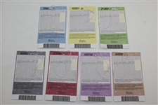 2014 Masters Tournament Full Daily Ticket Set - Monday-Sunday - Bubba Watson Winner