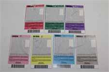 2018 Masters Tournament Full Daily Ticket Set - Monday-Sunday - Patrick Reed Winner