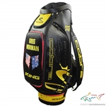 Greg Norman Signed Personal Cobra Greg Norman KING F9 Full Size Golf Bag JSA ALOA