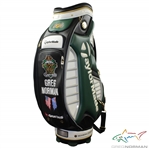 Greg Normans Personal 2009 TaylorMade Season Opener Qantas Black/White/Green Full Size Golf Bag
